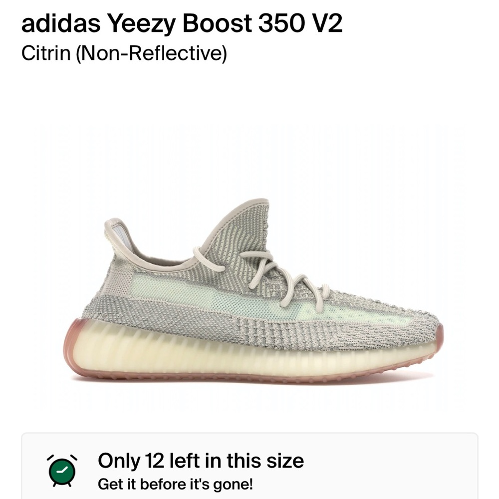 adidas Yeezy Boost 350 V2 “Citrin (Non-Reflective)”